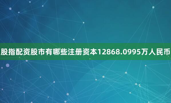 股指配资股市有哪些注册资本12868.0995万人民币